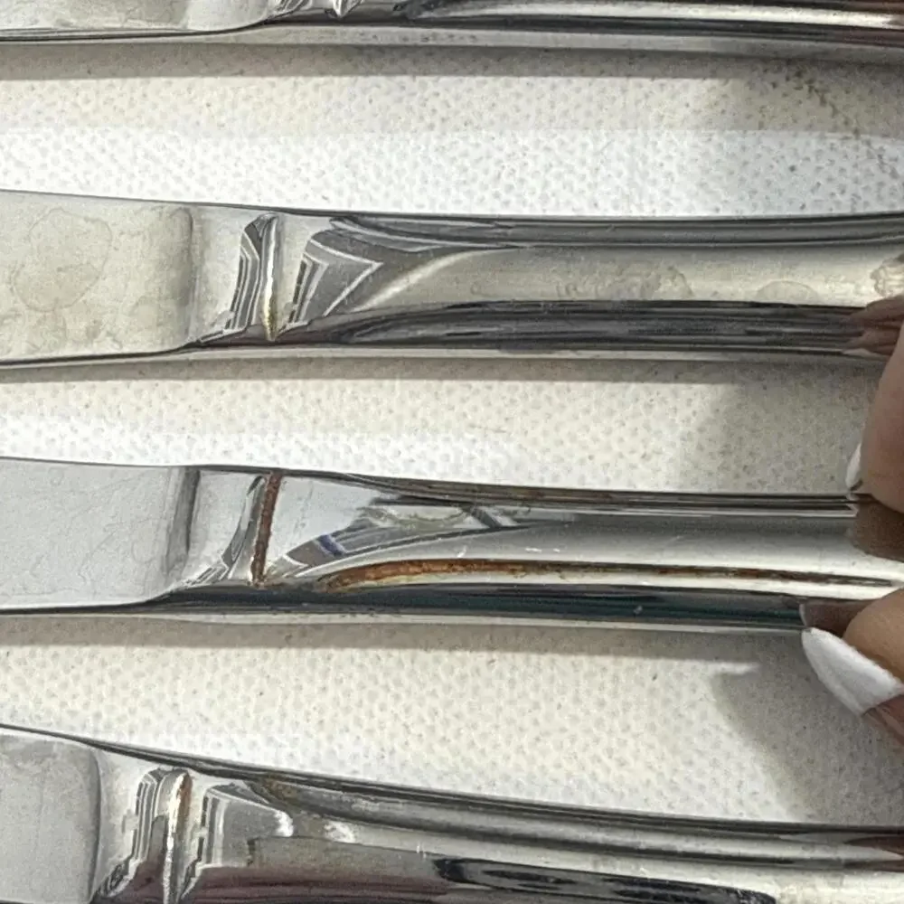 7 Oneida Flight Reliance Stainless Steel Flatware Knives‎ Soar Glossy Preowned